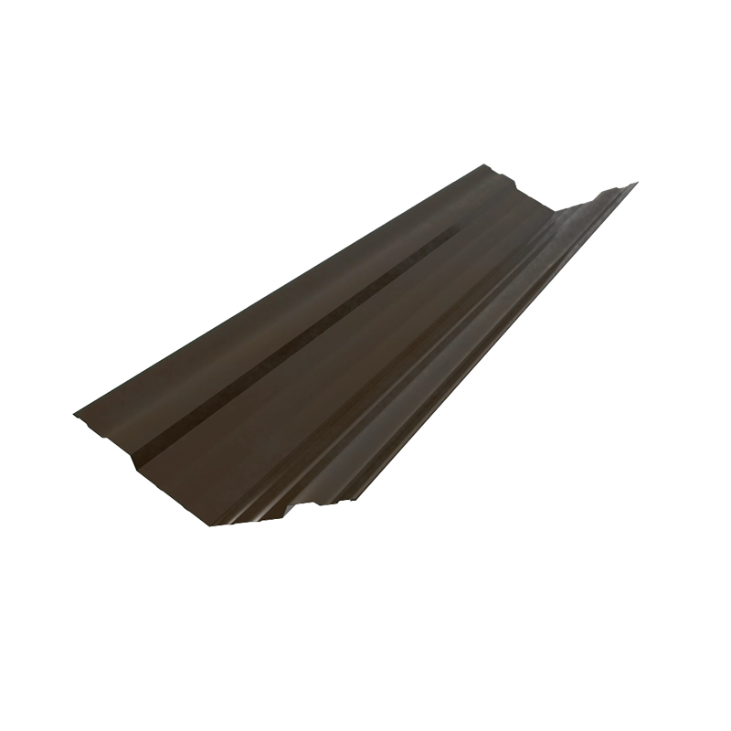 Ендова верхняя прямая 190 x 190 ДАМИР (0,45/8017 шоколад МАТ)