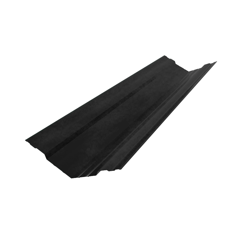 Ендова верхняя прямая 190 x 190 ДАМИР (0,45/9005 черный МАТ)