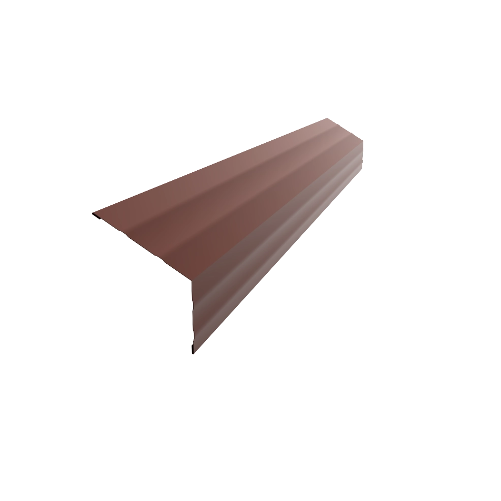 Карнизная планка 98 х 64 ДАМИР (0,45/8017 шоколад)