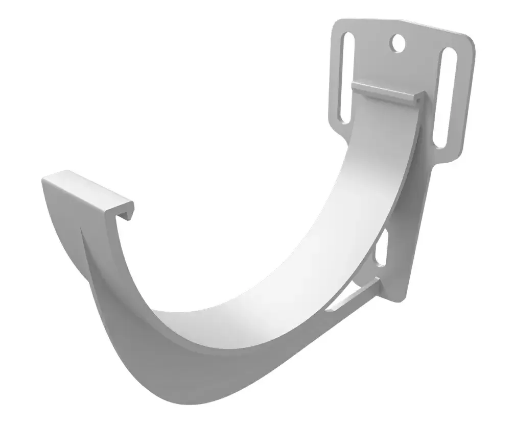 Кронштейн желоба 120мм ПВХ Grand Line (белый)