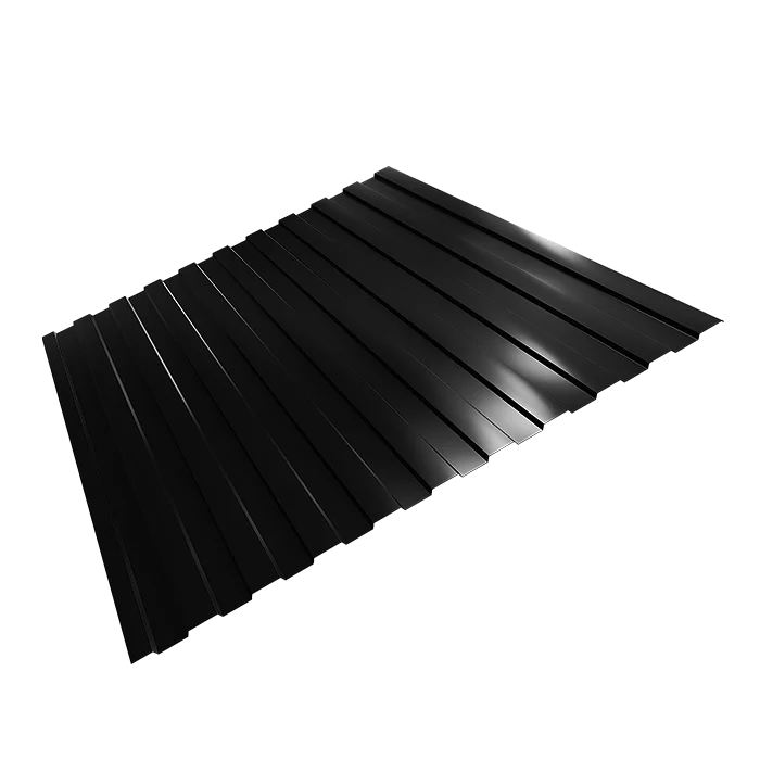 Профнастил С-10 9005 черный