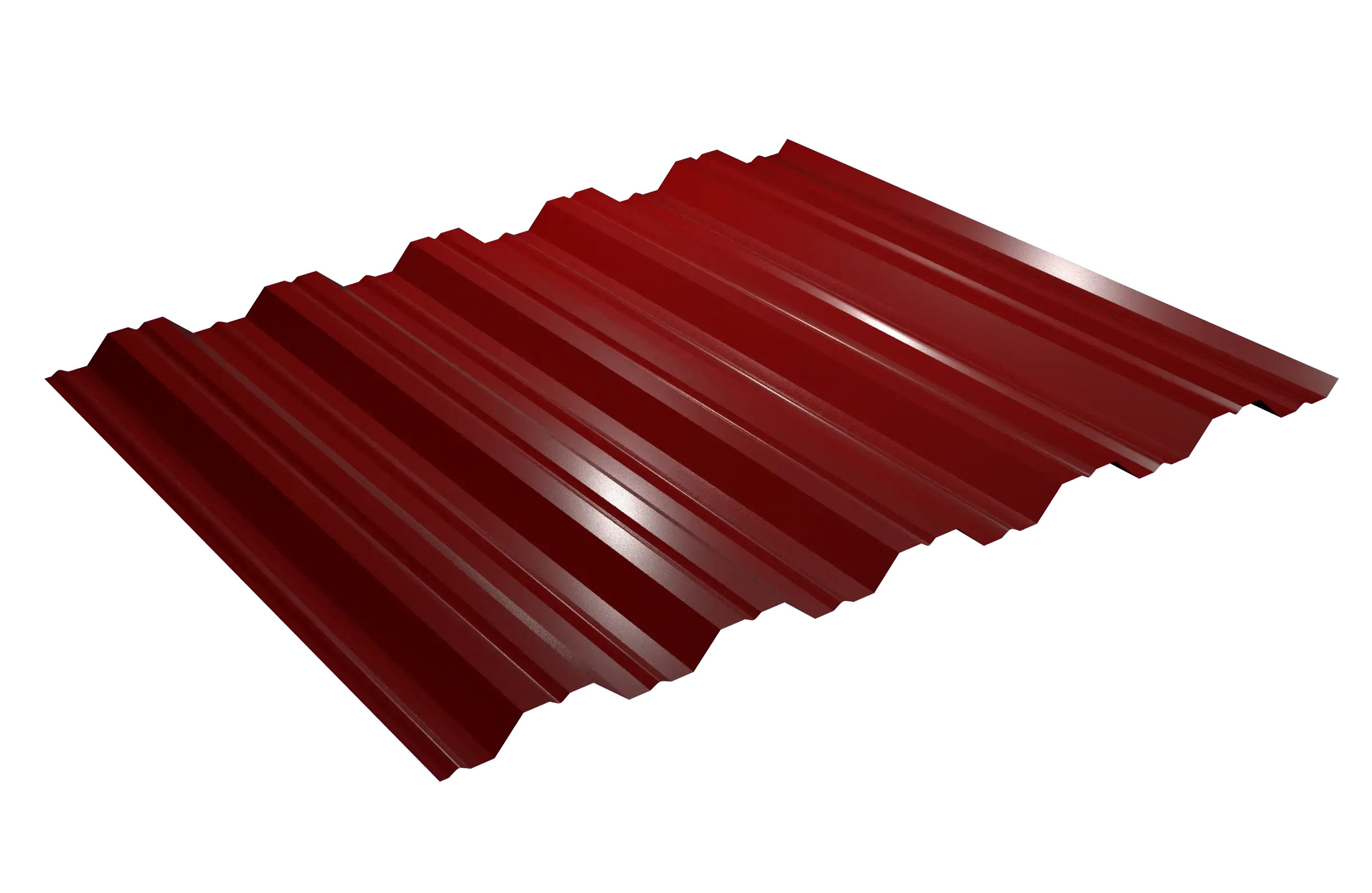 Профнастил НС-35 1070 (1000) ПА, ПХ, ПЮС, ПИ, ПАнг (0,4/3003 рубин)