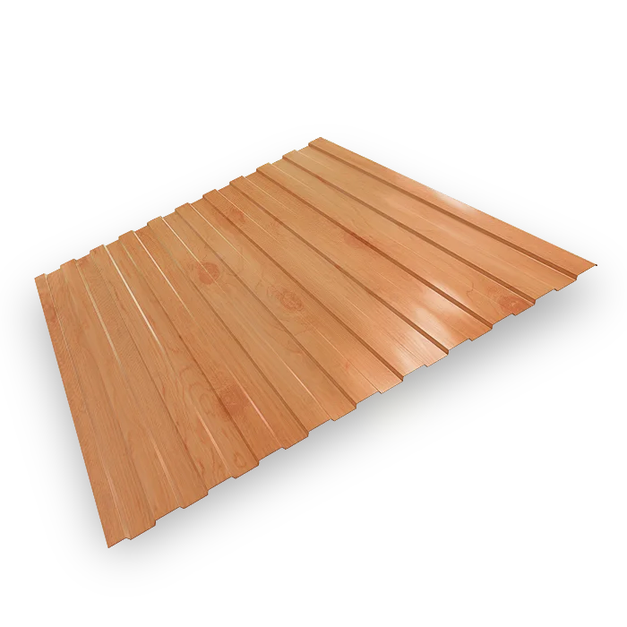 Профнастил С-10 орех 3Д