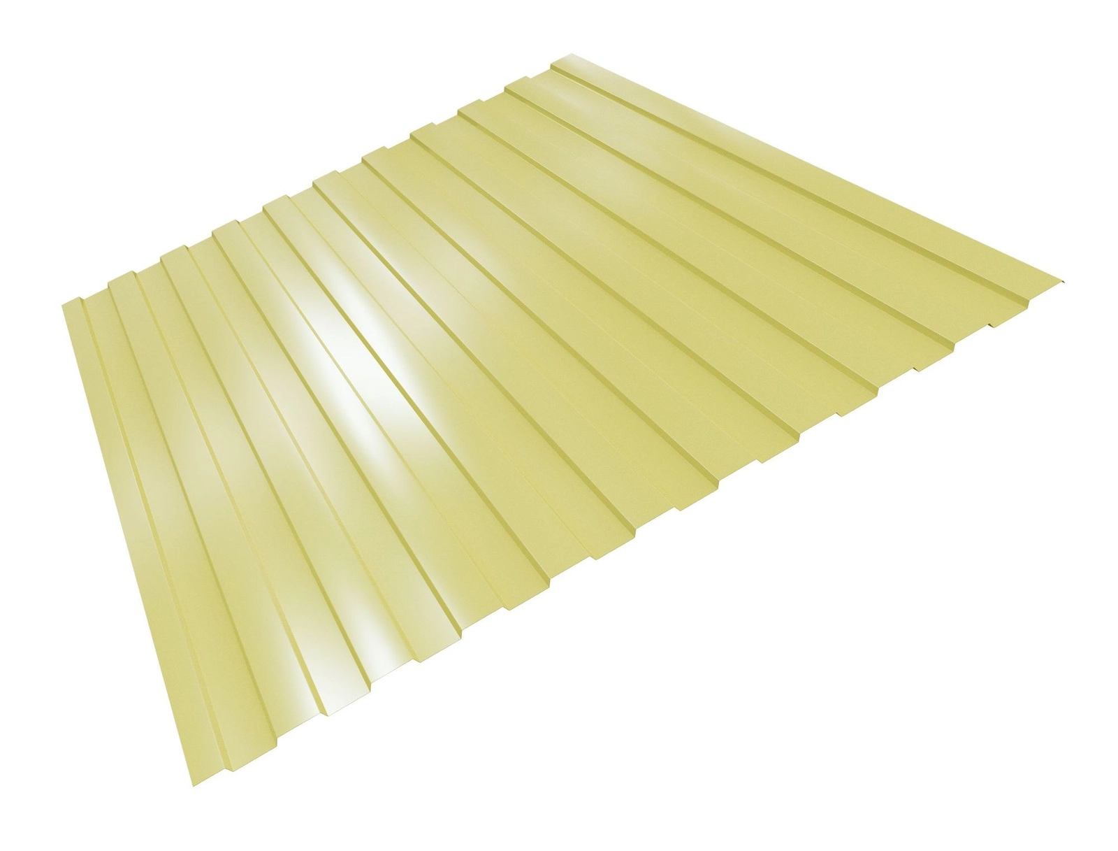 Профнастил С-10 1014 бежевый