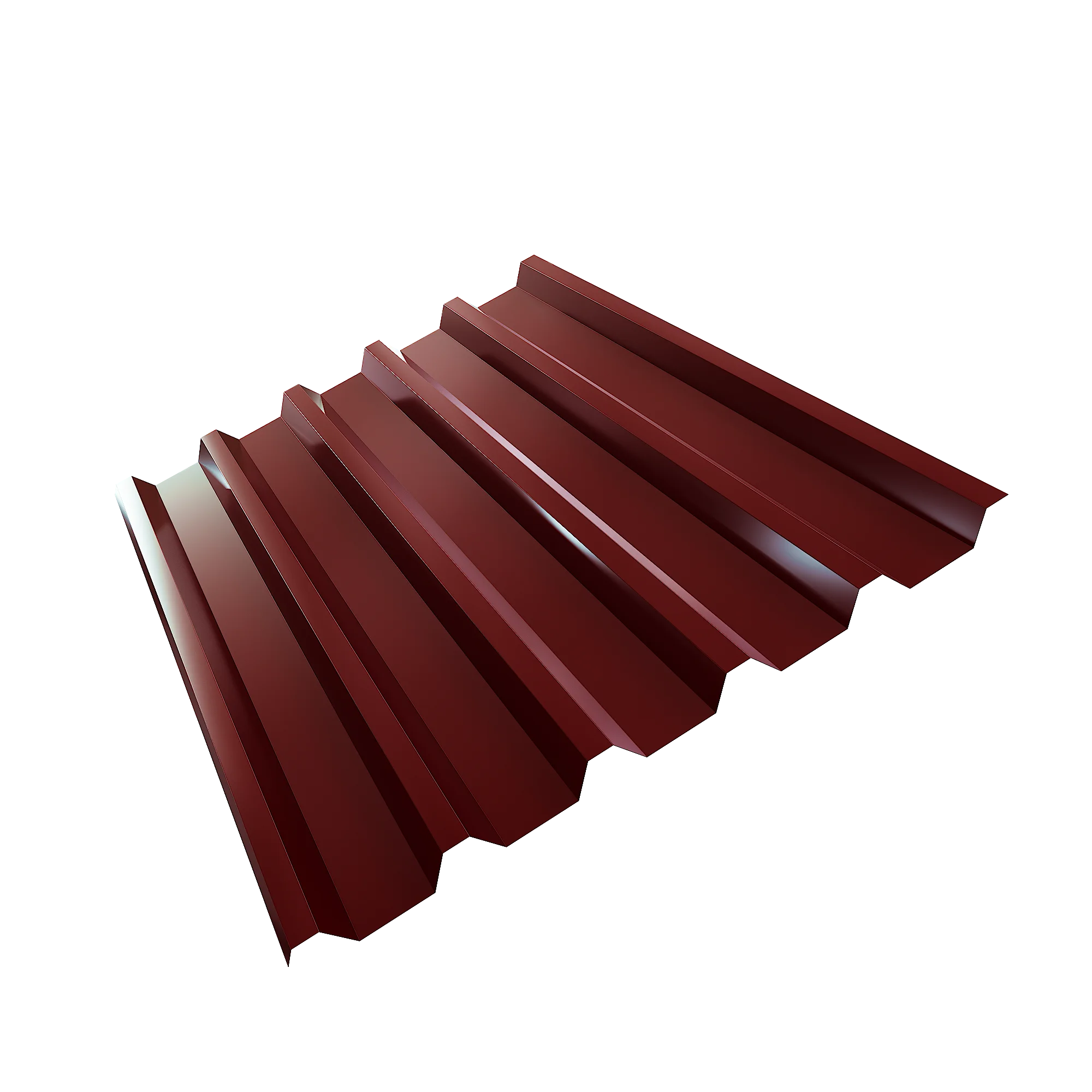 Профнастил Н-44 3005 красное вино