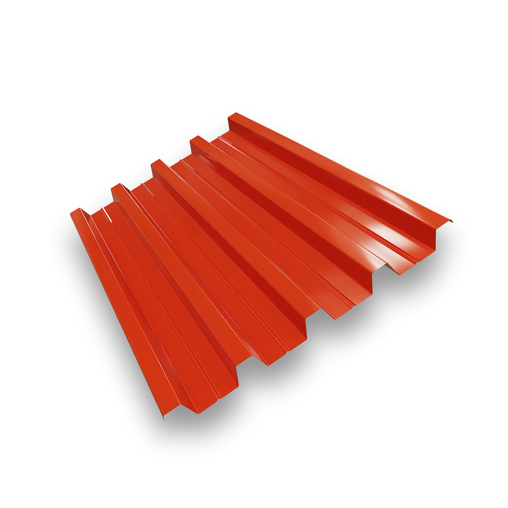 Профнастил Н-75 2004 оранжевый