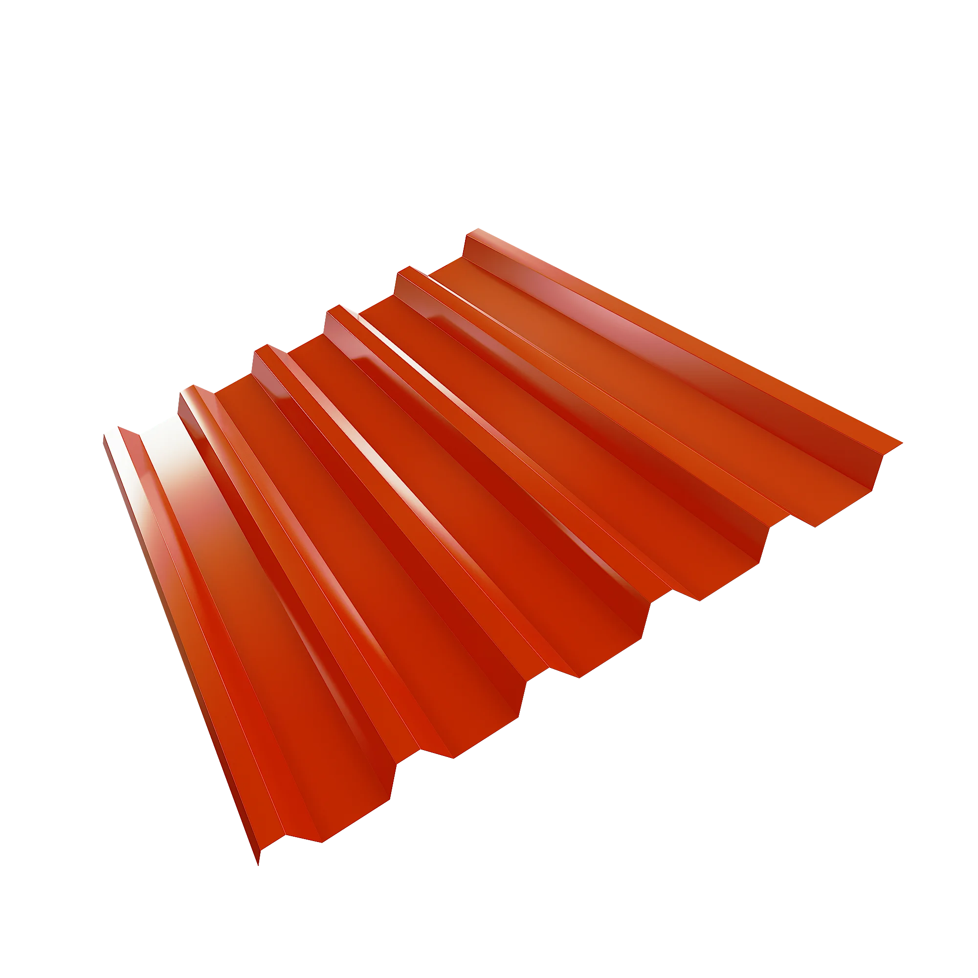 Профнастил Н-44 2004 оранжевый