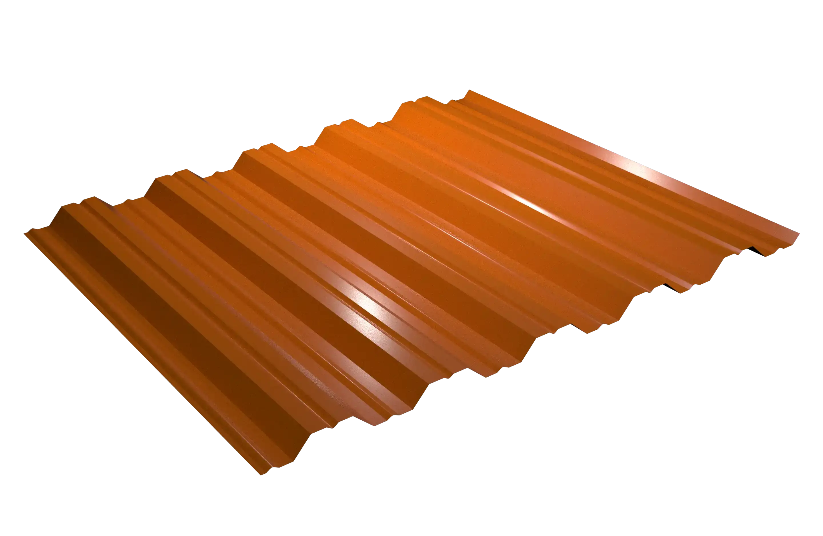 Профлист НС-35 1070 (1000) (0,45/2004 оранжевый)